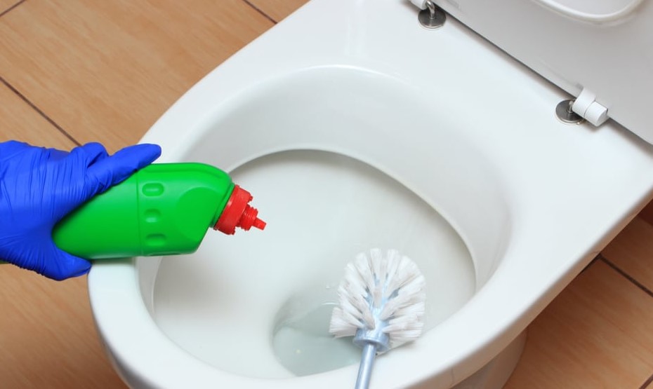 How To Remove Blue Stain From Toilet Bowl